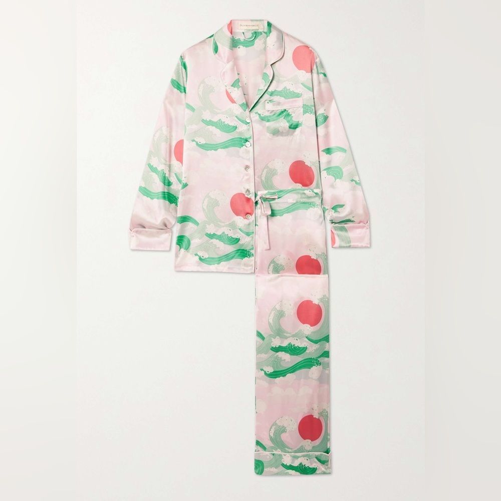 Olivia Von Halle Classic Pajama Lila Ola - Picture 5 of 10